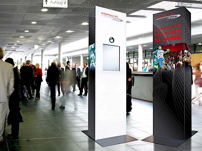 Visualisierung von Größe und Wirkung der Fotobox