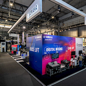YAMAHA Professional Messestand ISE 2026